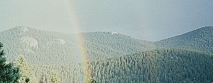 Rainbows Over The Arapahoe National Forest