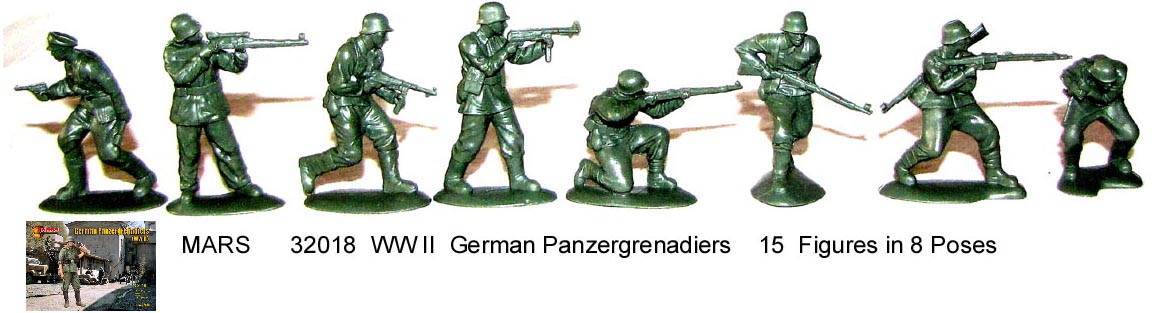 1/32 Japanese Infantry World War Two Mars 32015 Plastic toy soldiers 