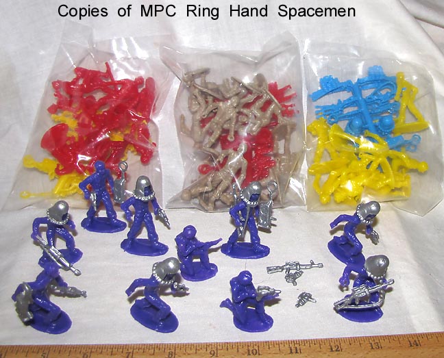 MPC Indians Ring Hand Figures 40 Figures Ringhand 
