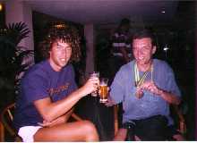 Vicevic i ja sa pivom