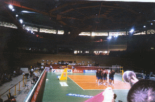 Odbojkaska Reprezentacija Pozdravlja Navijace