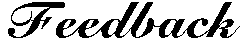 Feedback 
Title