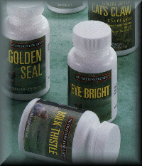 Eye Bright, Golden Seal, Milk Thistle