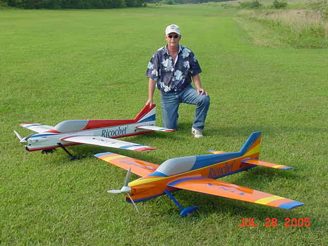 John McDermott with his Ricochet's