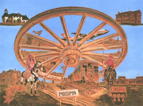 Picture of "SASKATCHEWAN SCHOOLS COMMEMORATIVE"...click on image to see enlarged view.