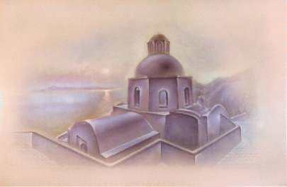 Picture of "SANTORINI" by Francis Pedley
