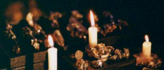 Our shop at the Continental, here in Buffalo. Just a few of our many fine wares, trophies for the night-stalkers amongst you.