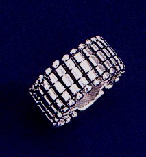 A fine sterling silver ring