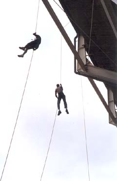 Outdoor Adventurers Rapell of the National Stadium