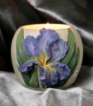 Bearded Iris Votive