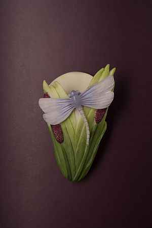 Dragonfly Bud Vase Magnet