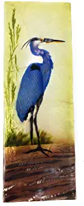 
Blue Heron Capiz Long Keepsake Box