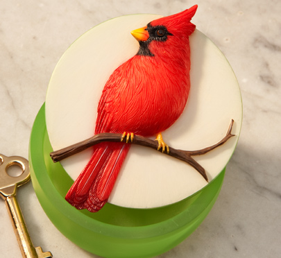 
Cardinal Keepsake Box