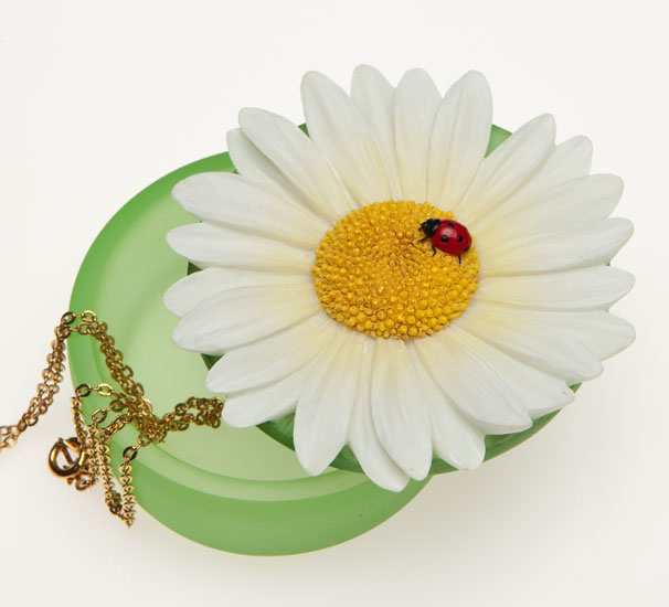 Ladybug Daisy Keepsake Box