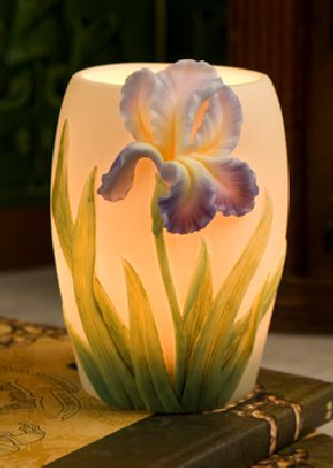 Bearded Iris Night Lamp