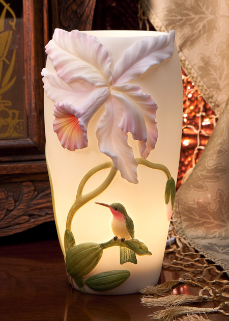 Hummingbird Cattleya Accent Lamp