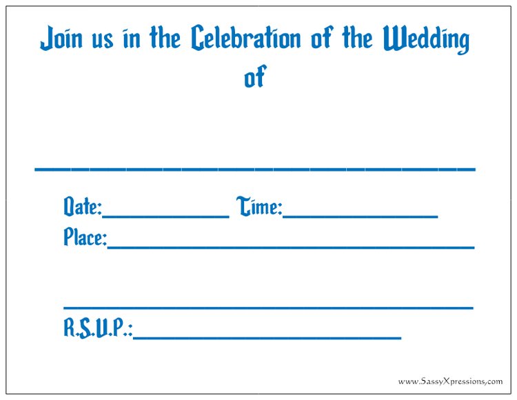 Yellow Wedding Invitations Back