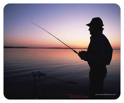 Fishing Dreams Mouse Pad