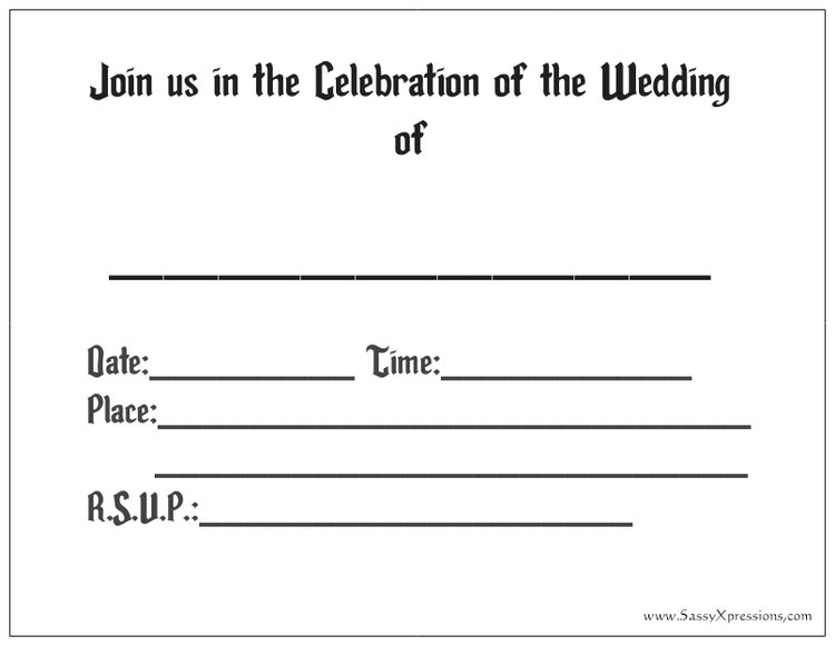 Hands with Wedding Rings Wedding Invitations Back