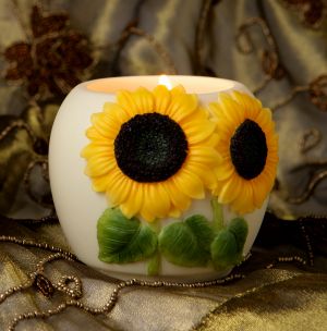 Sunflower Votive
