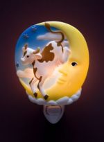 Cow Jumps Over  theMoon Night Light