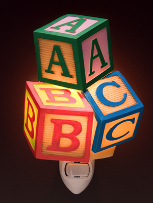 Kids Blocks Night Light