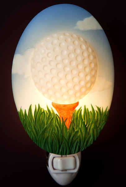 Golf Ball Teed-Up Night light