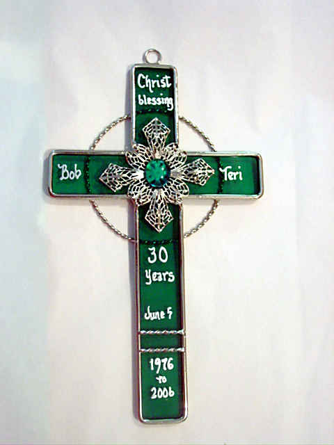 Personalized Filigree Cross
