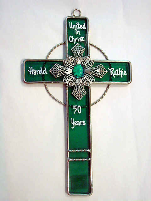 Personalized Filigree Cross