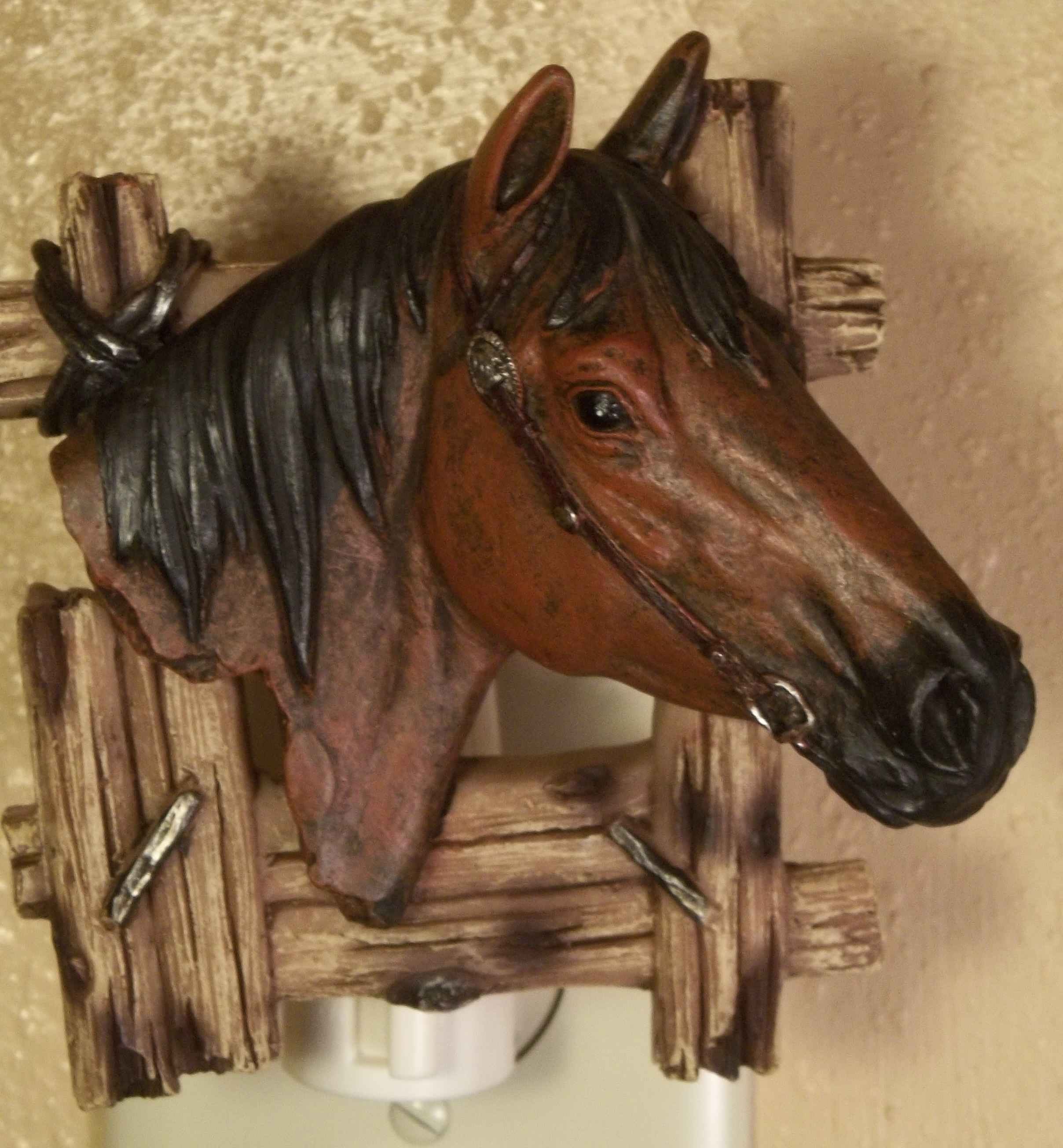 Horse Head Night Light