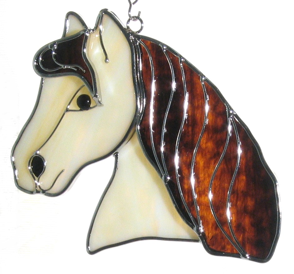 Horse Head Suncatcher