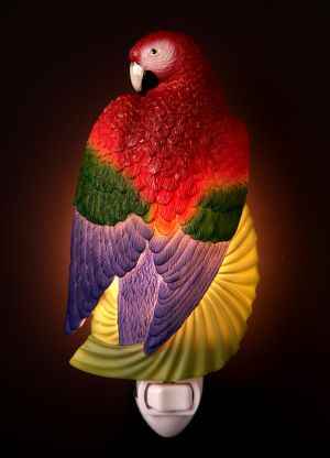 Scarlet Macaw Parrot Night Light
