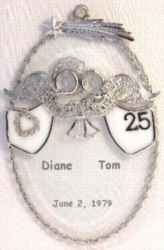 A Match Made in Heaven (R) Personalized 25th Wedding Anniversary Edition