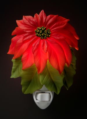 Poinsettia Night Light