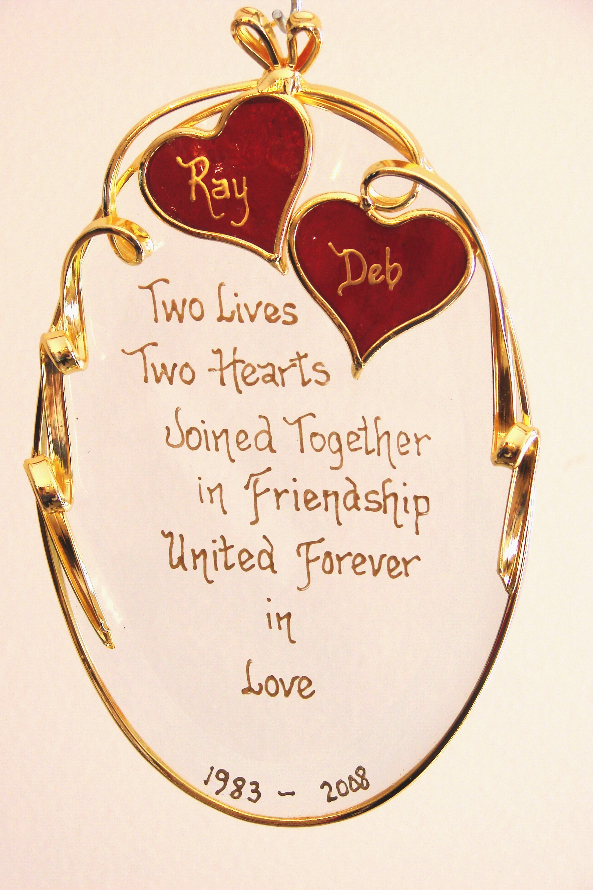 Sweet Heart Beveled Oval