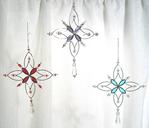 Snowflake Star Suncatcher or Ornament