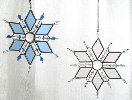 Snowflake Suncatcher or Ornament