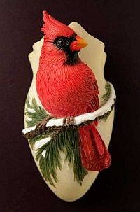 Cardinal Vase Magnet