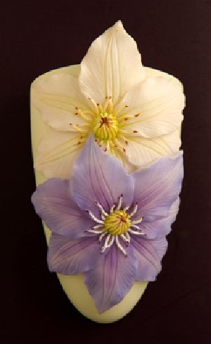 Clematis Vase Magnet