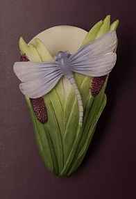 Dragonfly Vase Magnet