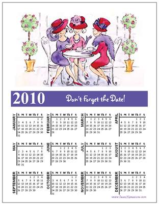 Red Hat Calendar Magnet