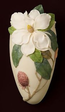 Magnolia Wall Vase