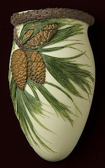 Pinecone Wall Vase