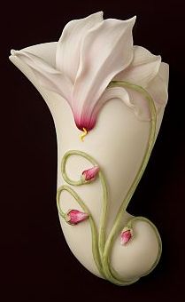 Cyclamen Wall Vase