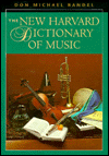 The New Harvard Dictionary of Music