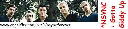 *NSYNC: Gotta Giddy Up!