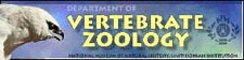Department of Vertebrate Zoology at NMNH