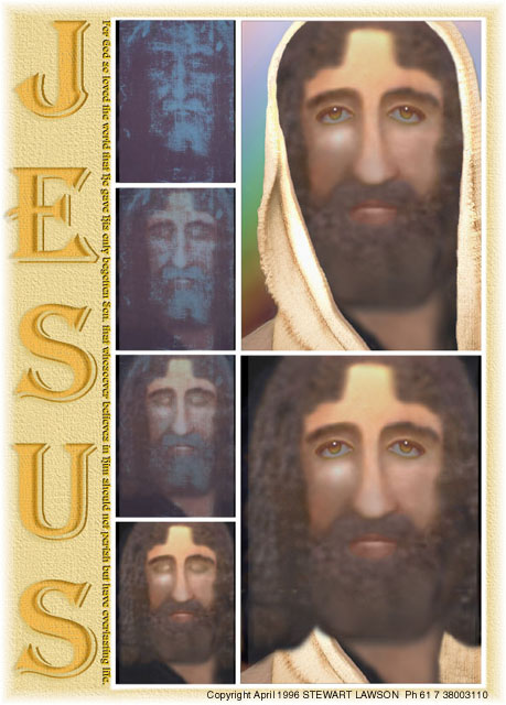 Thumbnail of Jesus' Face by Stewart Lawson