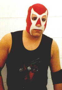 Avispa before the start of the UCW show at National Trail High School.