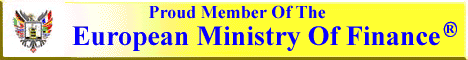 Proud Member of the European Ministry of Finance